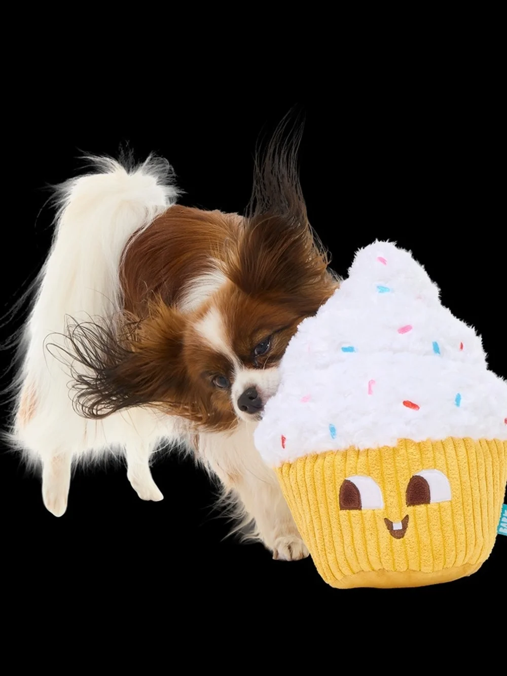Bark Sweetie Pies Cupcake Large Plush Dog Toy